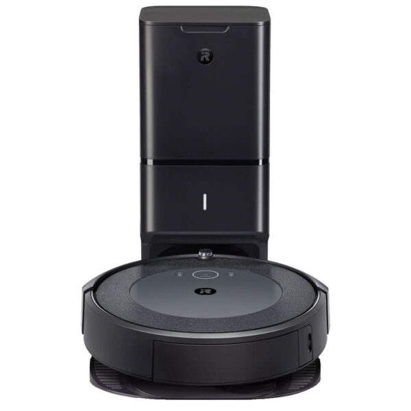 Aspirator robot iRobot Roomba I3+ Dark 3554, Wi-Fi, 75 min, 26 Wh, 32kWh/an, Control prin aplicatie, Alexa & Google, Li-Ion, Golire automata, Senzori anti-cadere, Gri - Cod produs: 148538