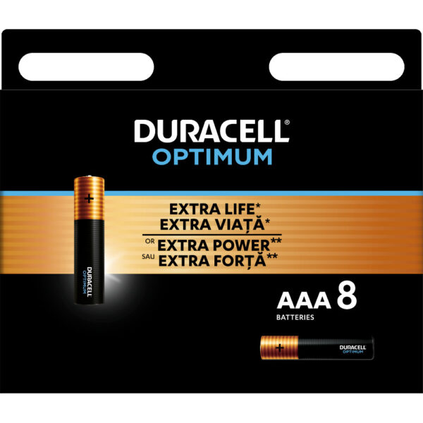 Baterie Duracell Optimum AAAK8 - Cod produs: 152350