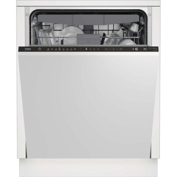 Masina de spalat vase incorporabila Beko BDIN38521Q, 15 seturi, 8 programe, Motor ProSmart Inverter, Fast+, AutoGlassShield, Clasa E - Cod produs: 151217