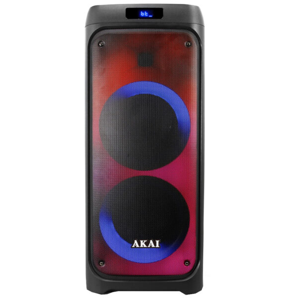 Boxa portabila AKAI PARTY SPEAKER 260, Bluetooth 5.0, 50W, Negru - Cod produs: 151384