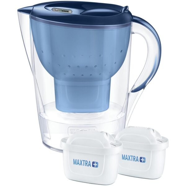 Cana filtranta Brita Marella XL, 3.5 l, Albastru + 2 filtre Maxtra+ - Cod produs: 145658