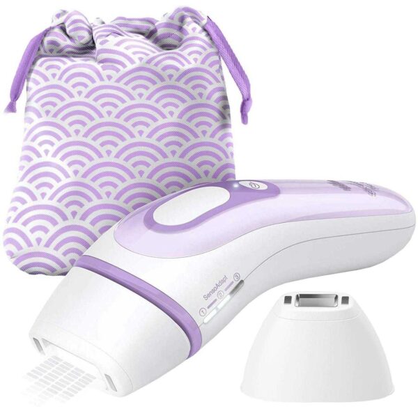 Epilator IPL Braun Silk-expert Pro 3 PL3132, 300.000 impulsuri, Alb/Mov - Cod produs: 143211