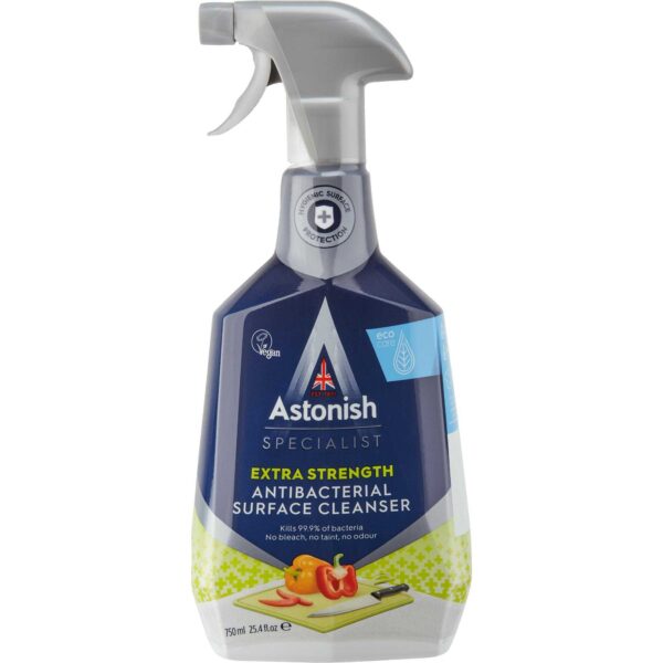 Solutie de curatare antibacteriana pentru suprafete Astonish C6700, 750 ml - Cod produs: 142329