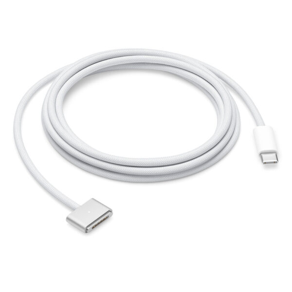 Cablu de incarcare Apple MLYV3ZM/A, USB-C - MagSafe 3, 2m, Alb - Cod produs: 149850