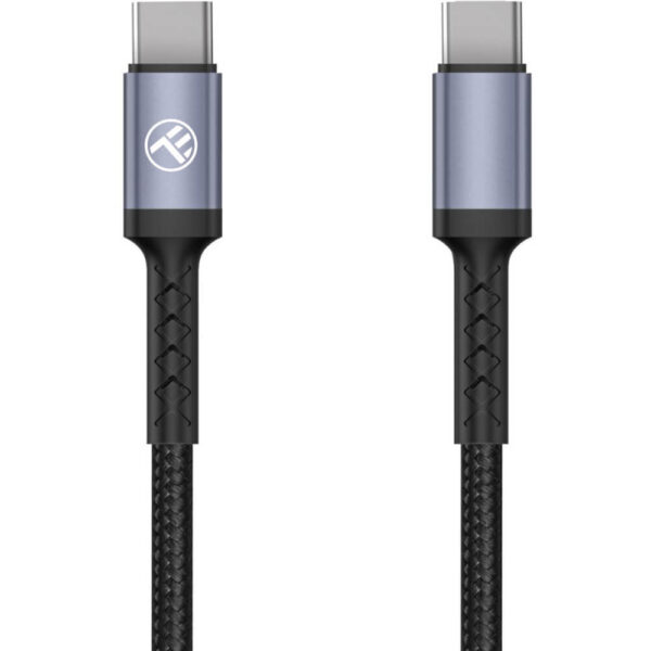 Cablu date Tellur PD60W, USB Type-C la USB Type-C, 2m, Negru - Cod produs: 152651