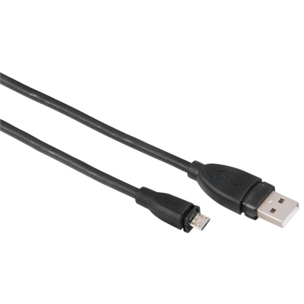 Cablu de date Hama 54588, ecranat, microUSB, Negru - Cod produs: 74549