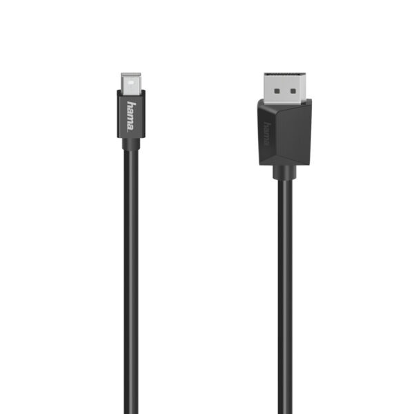 Cablu video Hama 200710 miniDisplayPort - DisplayPort, Ultra-HD 4K, 1.5m, Negru - Cod produs: 149670