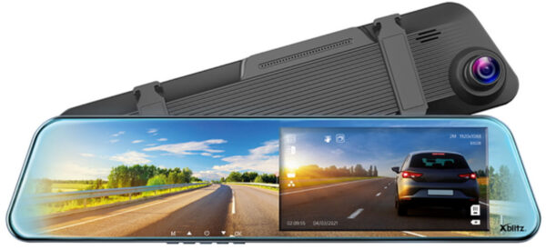Camera auto Xblitz Dual fata/spate, Mirror View, oglinda LCD 5.0? - Cod produs: 151737