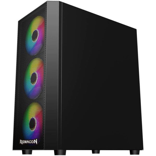 Carcasa Redragon SkyFire, Mid-Tower, fara sursa, ATX, Negru - Cod produs: 148712