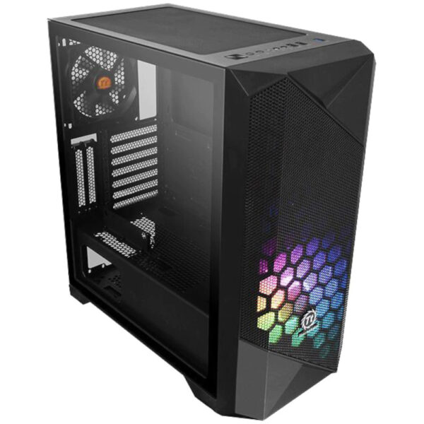 Carcasa Thermaltake Commander G33, ARGB, Mid-Tower, fara sursa, ATX, Negru - Cod produs: 148777