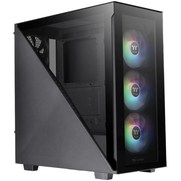 Carcasa Thermaltake Divider 300, aRGB, Mid-Tower, fara sursa, ATX, Negru - Cod produs: 148760