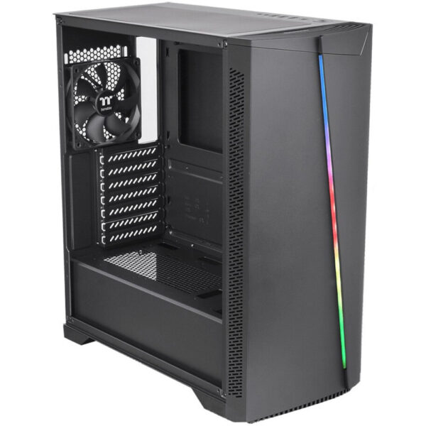 Carcasa Thermaltake H350, RGB, Mid-Tower, fara sursa, ATX, Negru - Cod produs: 148765
