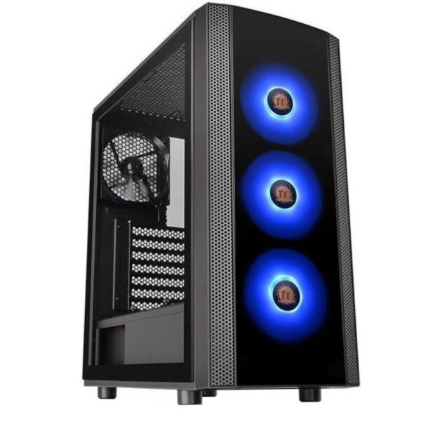Carcasa Thermaltake Versa J25, RGB, Mid Tower, fara sursa, ATX, Negru - Cod produs: 148785