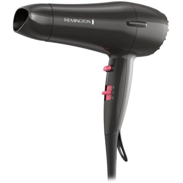 Uscator de par Remington D2121, 1800 W, 2 viteze, 2 trepte temperatura, Negru - Cod produs: 129320