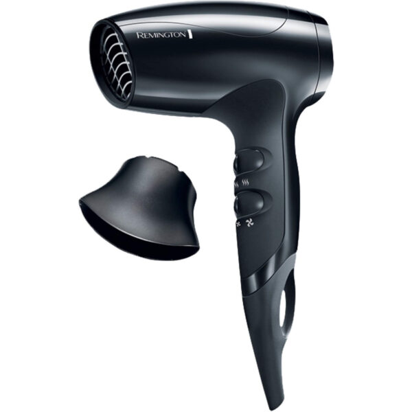 Uscator de par Remington D5000, 1800 W, 2 viteze, 3 trepte temperatura, Negru - Cod produs: 68131