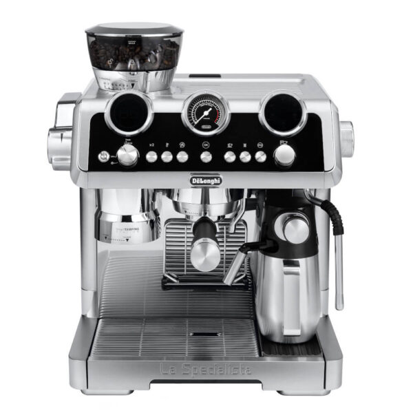 Espressor manual De’Longhi La specialista maestro EC 9665.M, 2.5 l, 1450 W, 19 bari, Argintiu - Cod produs: 149014