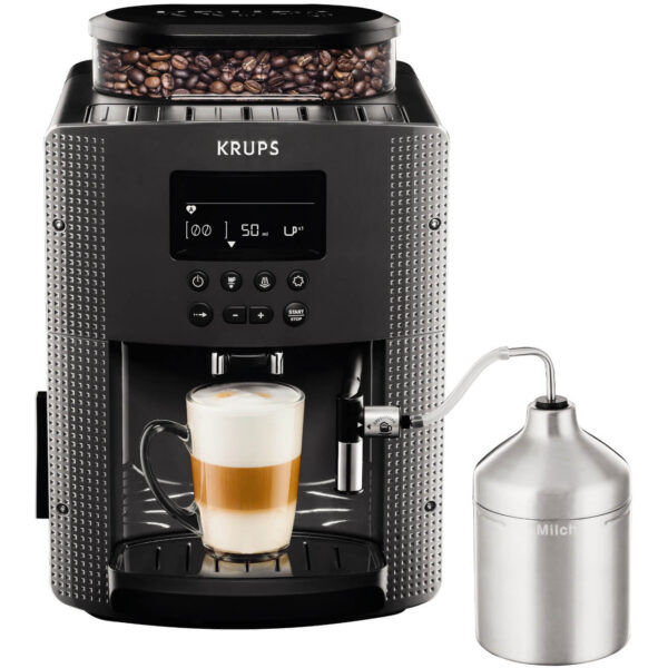 Espressor automat Krups EA816B70, 1450 W, 1.7 L, 15 bar, Gri antracit - Cod produs: 119904