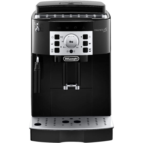 Espressor automat DeLonghi ECAM 22.110B/22.115B, Sistem Cappuccino, Capac pastrare aroma, 1450 W, 1.8 L, 15 bar, Negru - Cod produs: 74207