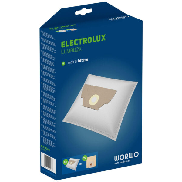 Set saci de aspirator + filtru Worwo ELMB02K - Cod produs: 83109