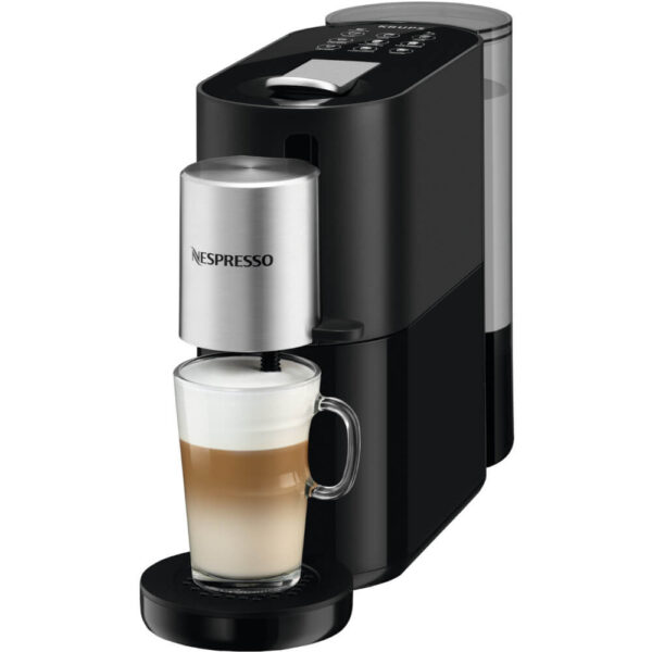 Espressor cu capsule Nespresso Krups Atelier XN890831, 1500 W, 1 L, 19 bar, Dispozitiv spumare lapte, Sistem One-Touch, Negru - Cod produs: 152418