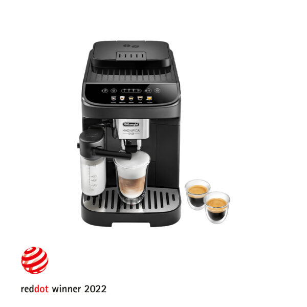 Espressor automat DeLonghi ECAM290.61.B, 1450 W, 1.8 L, 15 bar, Ecran tactil, Suport reglabil, Meniu de retete, 13 setari de macinare, Sistem spumare lapte, Negru - Cod produs: 150829