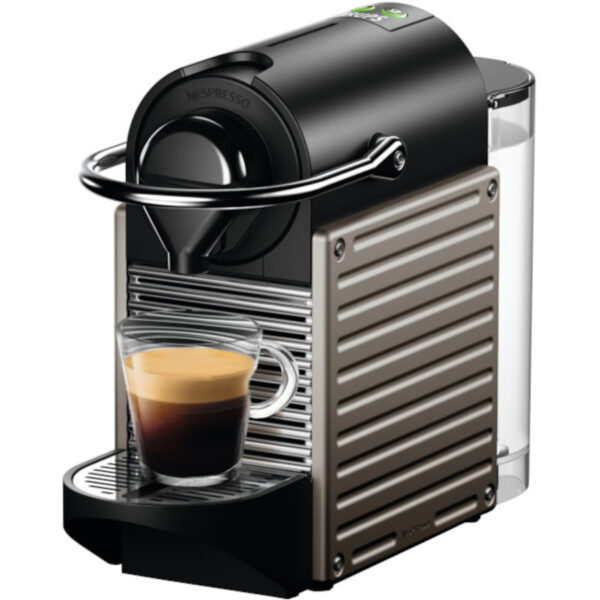 Espressor  Nespresso Krups Pixie XN304T10 1260 W, 19 Bar, 0.7 L, Negru/Gri - Cod produs: 147883