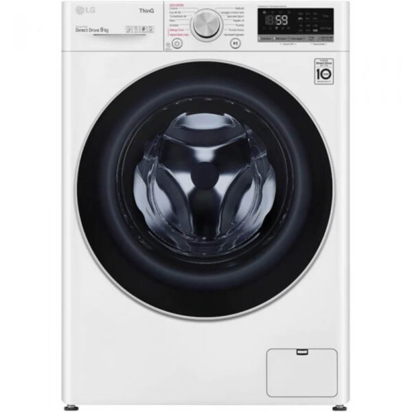 Masina de spalat rufe LG F4WV509S1E, 1400 RPM, 9 kg, AI Direct Drive, Steam, TurboWash, Clasa B - Cod produs: 148394