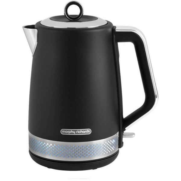 Fierbator de apa Morphy Richards Illumination din inox, 1.7 L, 3000W, Negru - Cod produs: 151965