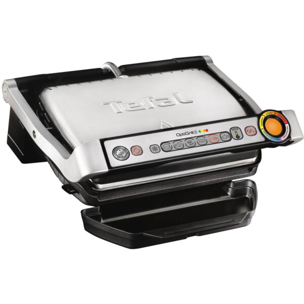 Gratar electric Tefal OptiGrill+ GC712D34, 2000 W, 6 programe automate, Program manual - Cod produs: 114905