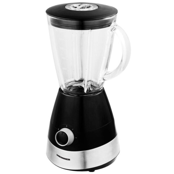 Blender Heinner HBL-550S, 550 W, 1.5 l, 2 viteze, Negru/Argintiu - Cod produs: 104183