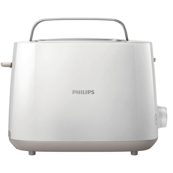 Prajitor de paine Philips Daily Collection HD2581/00, 830 W, 2 felii, Alb - Cod produs: 117166