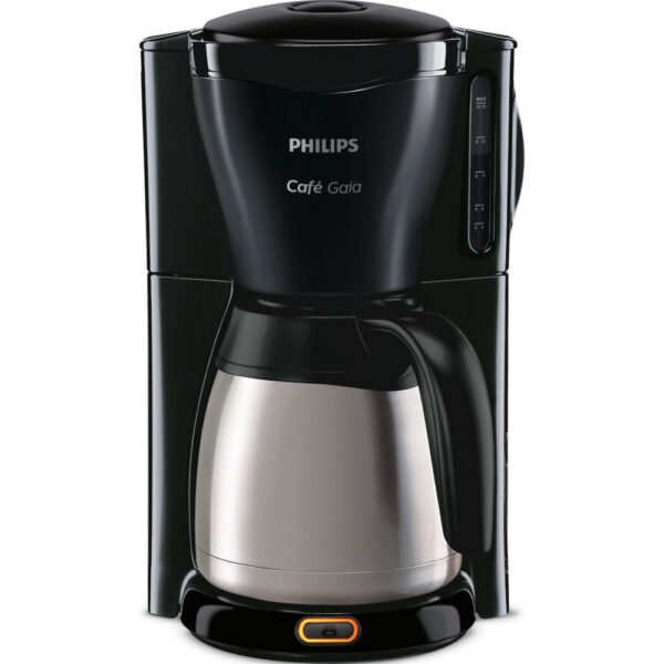 Cafetiera Philips Gaia HD7544/20, 1000 W, 1.2 l, Vas termorezistent, Sistem anti-picurare, Negru - Cod produs: 150507