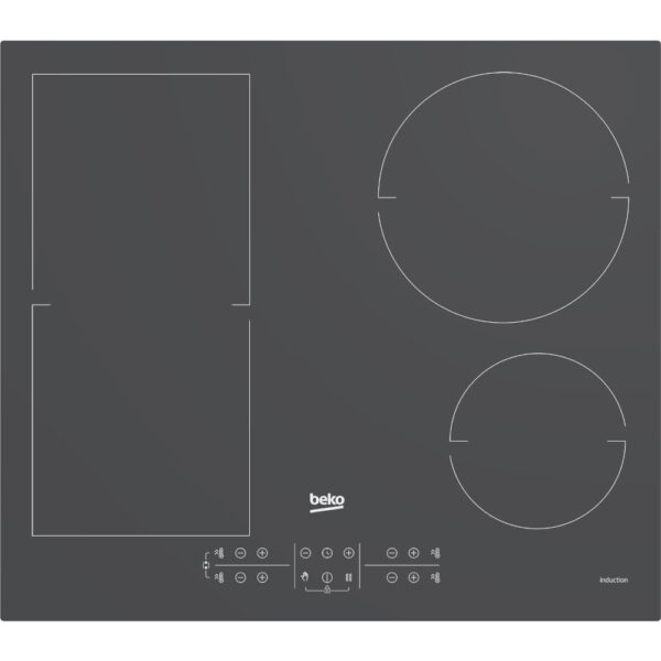 Plita incorporabila Beko HII64200FMTZG, Inductie, 4 zone de gatit, Booster, Touch control - Cod produs: 151183