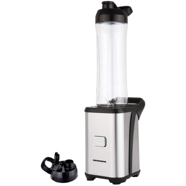 Blender sport Heinner HSB-350SS, 350 W, 0.6 l, 1 viteza, Argintiu - Cod produs: 120485