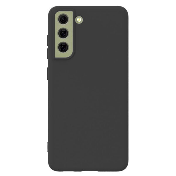 Husa de protectie Lemontti pentru Samsung Galaxy S21 FE, Silicon Soft Slim Black - Cod produs: 150340