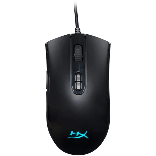 Mouse gaming HyperX Pulsefire Core, 7 butoane, Iluminare RGB, 6200 DPI, USB, Negru - Cod produs: 151081