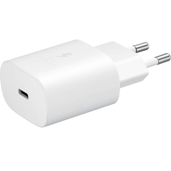 Incarcator retea Samsung Travel EP-TA800NWEGEU, Super Fast charging, 25W, Alb - Cod produs: 151105