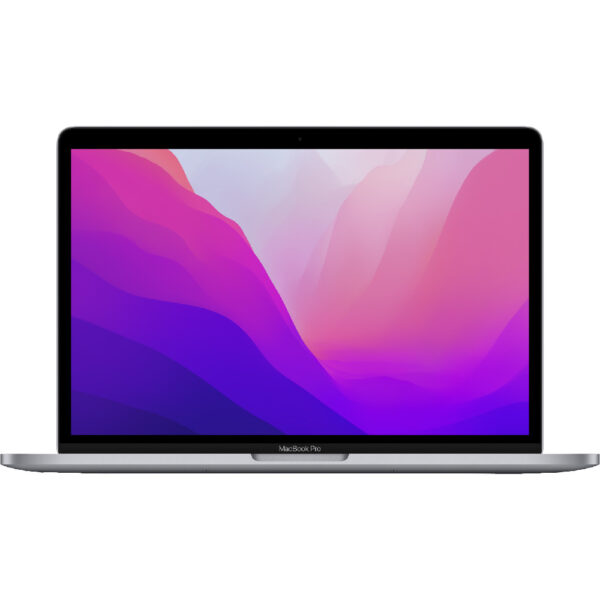 Laptop Apple MacBook Pro 13, Apple M2, 8GB, SSD 256GB, Apple M2 GPU, macOS Monterey, Space Gray, INT KB - Cod produs: 152483