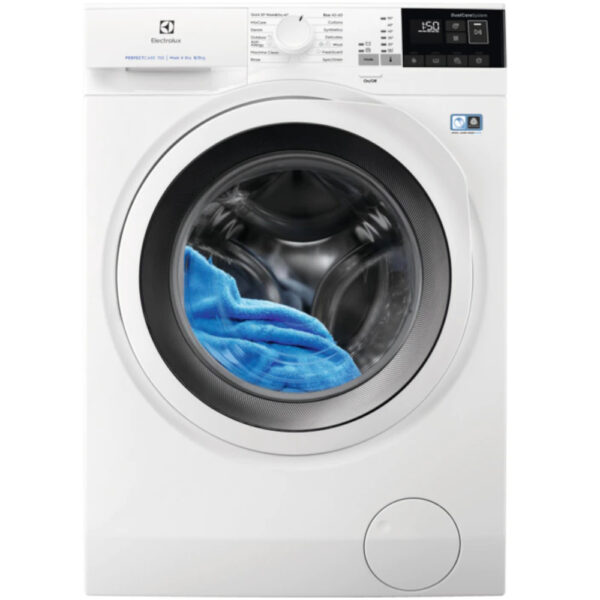 Masina de spalat rufe cu uscator Electrolux EW7WO448W, 1400 RPM, Spalare 8 kg, Uscare 5 kg, PerfectCare700, SensiCare, DualCare, SteamCare, Clasa E - Cod produs: 151782