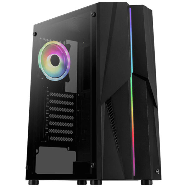 Carcasa Aerocool Mecha, Mid-Tower, fara sursa, ATX, Negru - Cod produs: 148798
