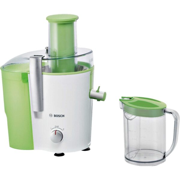 Storcator de fructe si legume Bosch MES25G0, 700 W, 1.25 l, Alb/Verde - Cod produs: 92329