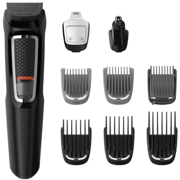 Aparat de tuns barba si parul Philips Multigroom 9 in 1 MG3740/15, Acumulator, 1-16 mm, Negru - Cod produs: 125609