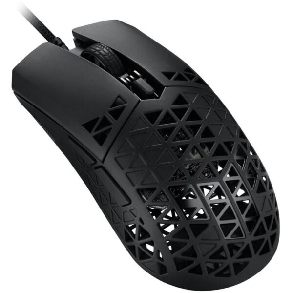 Mouse gaming Asus TUF M4 Air, Rezistent la Apa IPX6, 16000 DPI, Acceleratie 40G, Negru - Cod produs: 150779