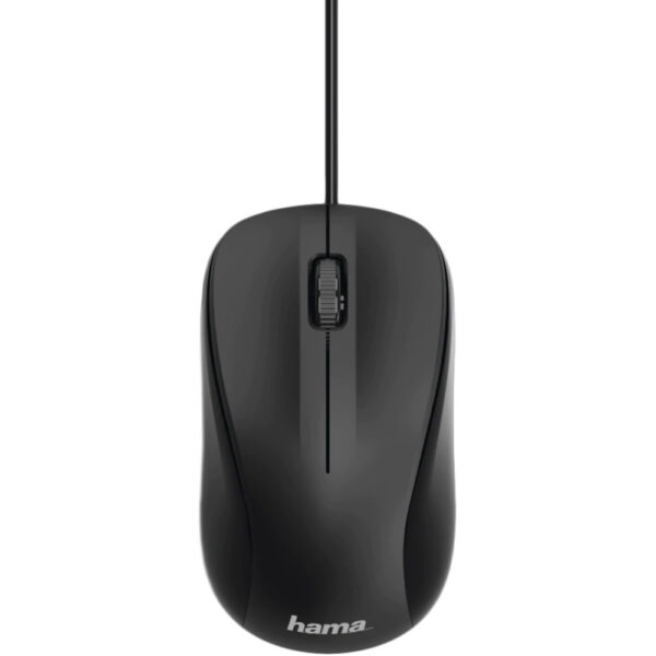 Mouse Hama MC-300, 1.200 DPI, Senzor Optic, Cu fir, Negru - Cod produs: 149709