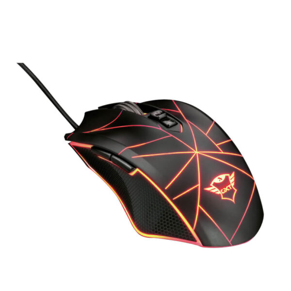 Mouse Gaming Trust GXT160 Ture, 4.000 DPI, Senzor Optic, Iluminare LED RGB, Negru - Cod produs: 149577