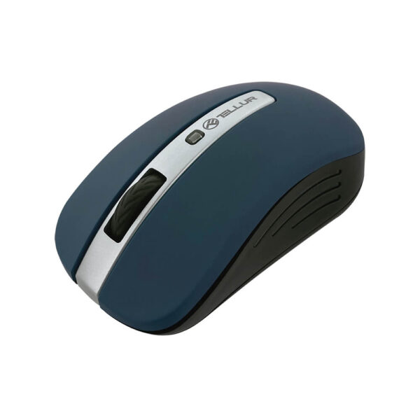 Mouse wireless Tellur Basic, Iluminare LED, Albastru Inchis - Cod produs: 152662