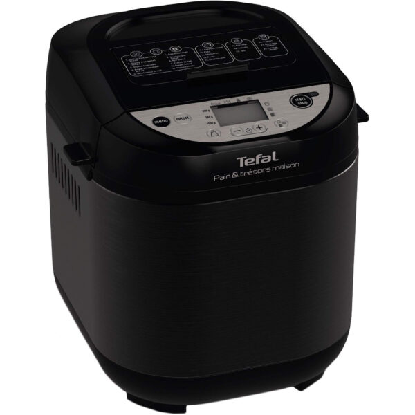 Masina de paine Tefal Pain et Tresors Maison PF251835, 700 W, 1000 g, 22 programe, Negru - Cod produs: 126309