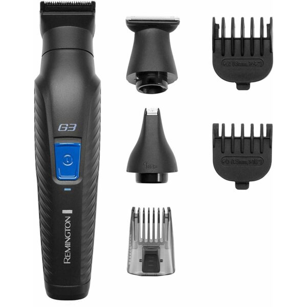 Set de tuns barba si parul 6 in 1 Remington Graphite Series G3 PG3000, Acumulator, 2-20 mm, Lame Grafit, Negru - Cod produs: 138185