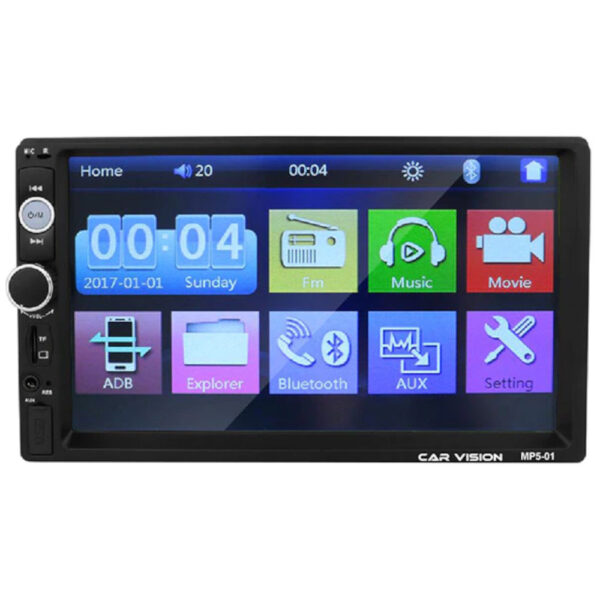 Player auto Car Vision MP5-0, 7 inch, Touch screen, Bluetooth, Negru - Cod produs: 151643