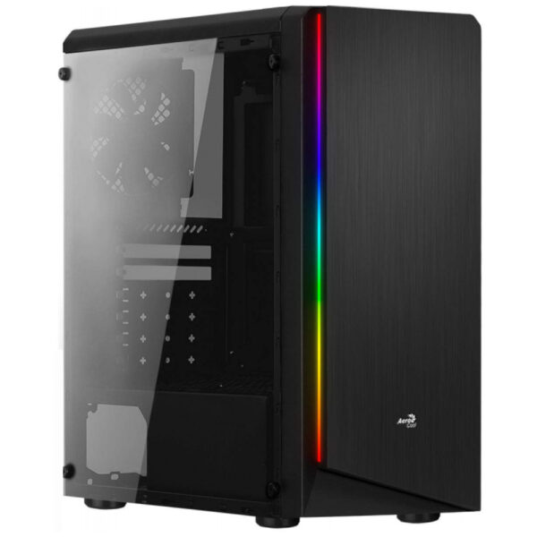 Carcasa Aerocool Rift, Middle Tower, fara sursa, ATX, Negru - Cod produs: 148817